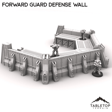 Tabletop Terrain Terrain Forward Guard Defense Wall