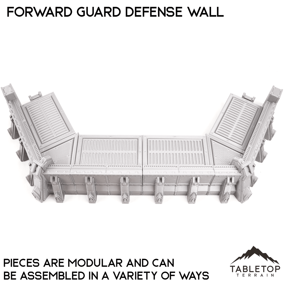 Tabletop Terrain Terrain Forward Guard Defense Wall