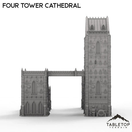 Tabletop Terrain Terrain Four Tower Cathedral - Caelum Turrim #1