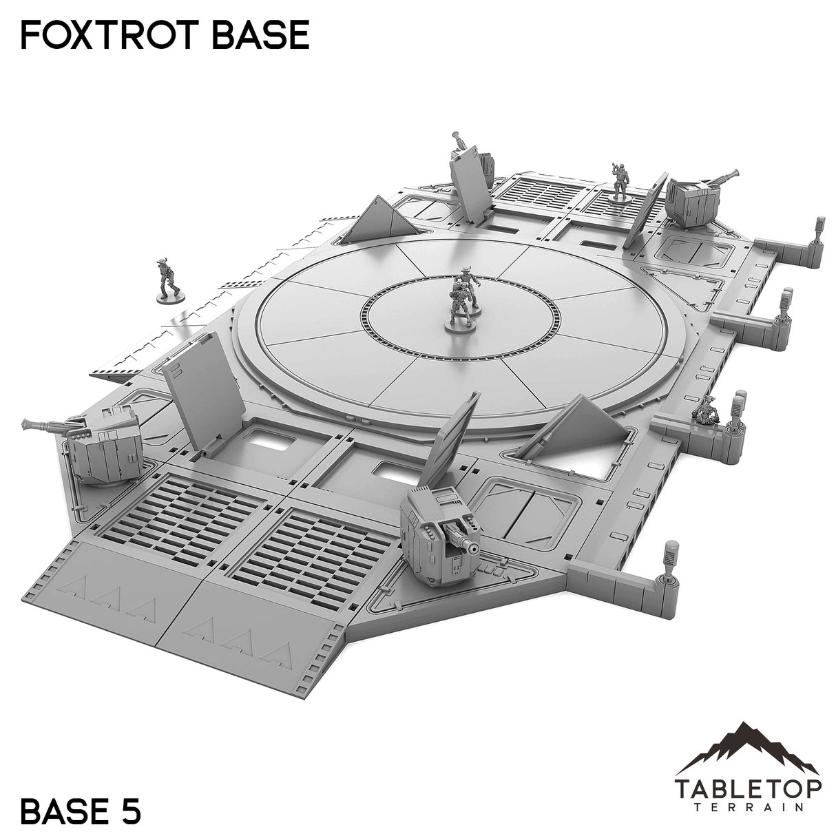 Tabletop Terrain Terrain Foxtrot Base