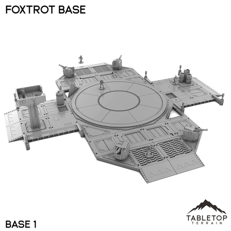 Tabletop Terrain Terrain Foxtrot Base