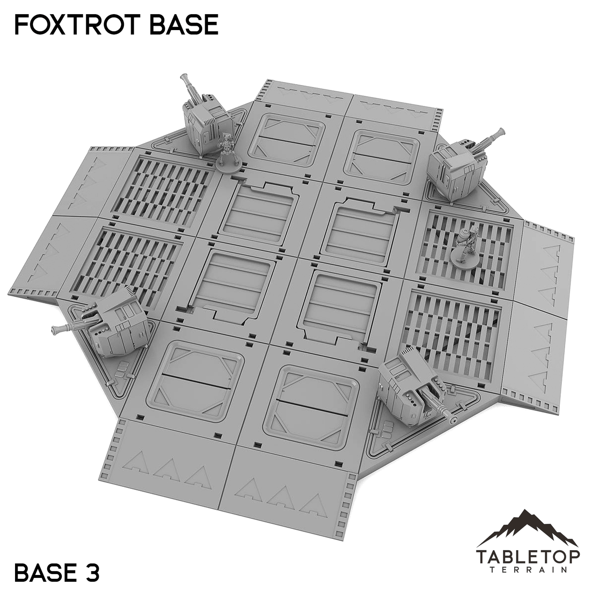 Tabletop Terrain Terrain Foxtrot Base