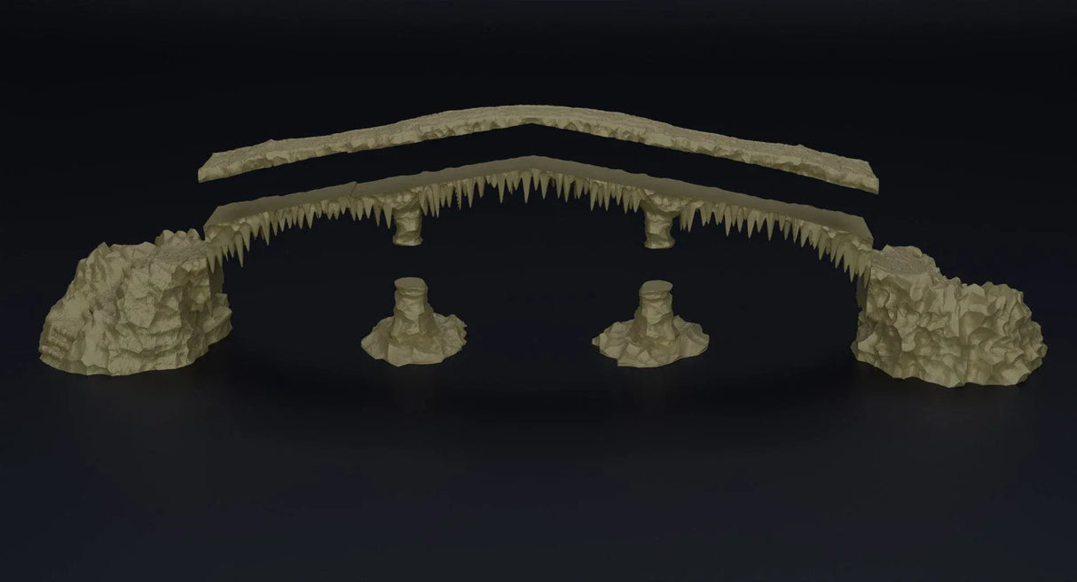 Tabletop Terrain Terrain Frozen Bridge