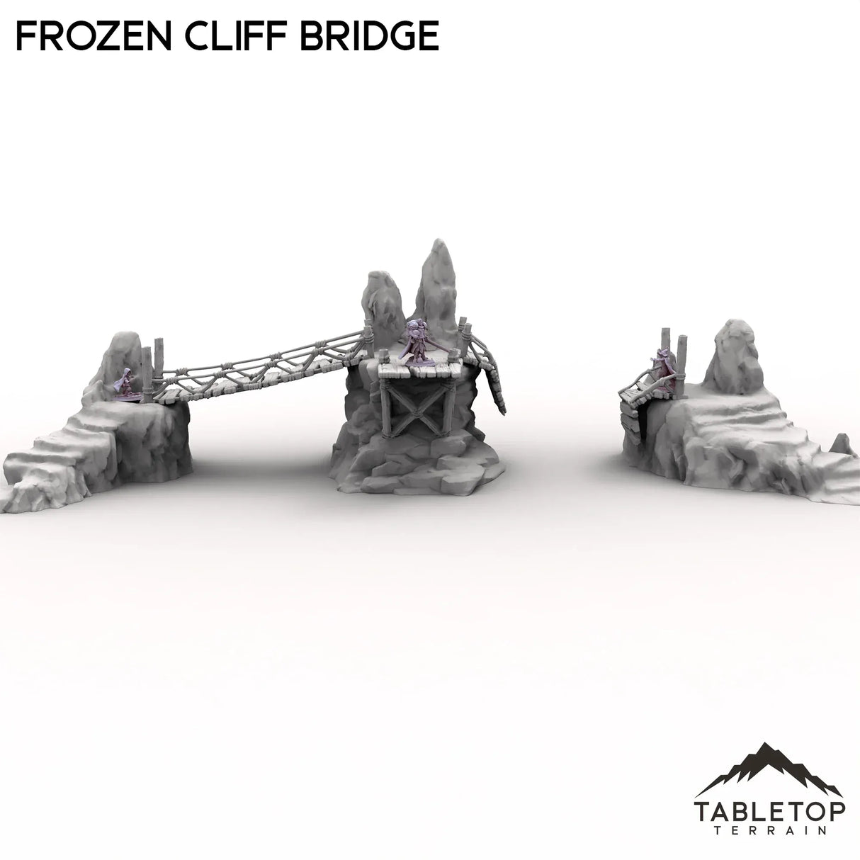 Tabletop Terrain Terrain Frozen Cliff Bridge