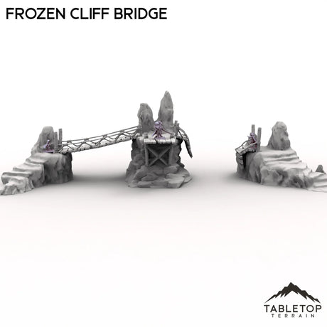 Tabletop Terrain Terrain Frozen Cliff Bridge