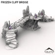 Tabletop Terrain Terrain Frozen Cliff Bridge