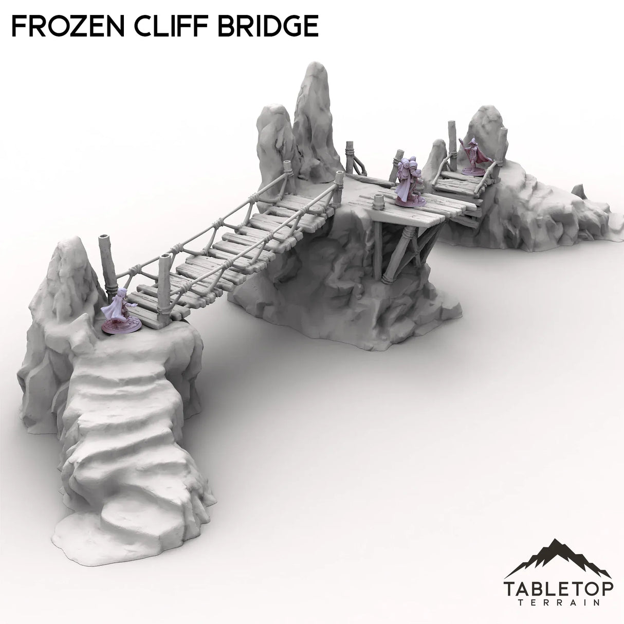 Tabletop Terrain Terrain Frozen Cliff Bridge