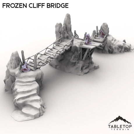 Tabletop Terrain Terrain Frozen Cliff Bridge