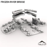 Tabletop Terrain Terrain Frozen River Bridge