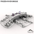 Tabletop Terrain Terrain Frozen River Bridge