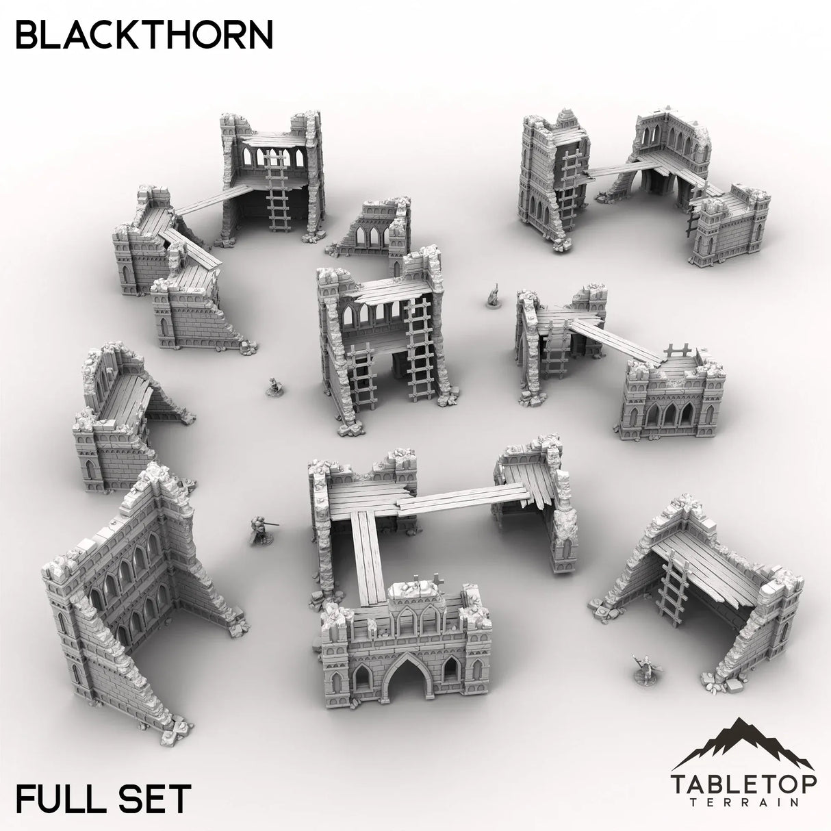 Tabletop Terrain Terrain Full Set / 28/32mm Blackthorn