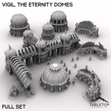 Tabletop Terrain Terrain Full Set / 28/32mm Vigil, the Eternity Domes