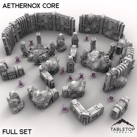 Tabletop Terrain Terrain Full Set / 28mm Aethernox Core