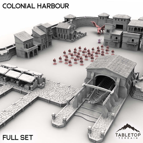 Tabletop Terrain Terrain Full Set / 32mm Colonial Harbour
