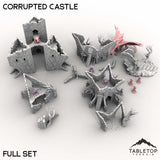 Tabletop Terrain Terrain Full Set / 32mm Corrupted Castle