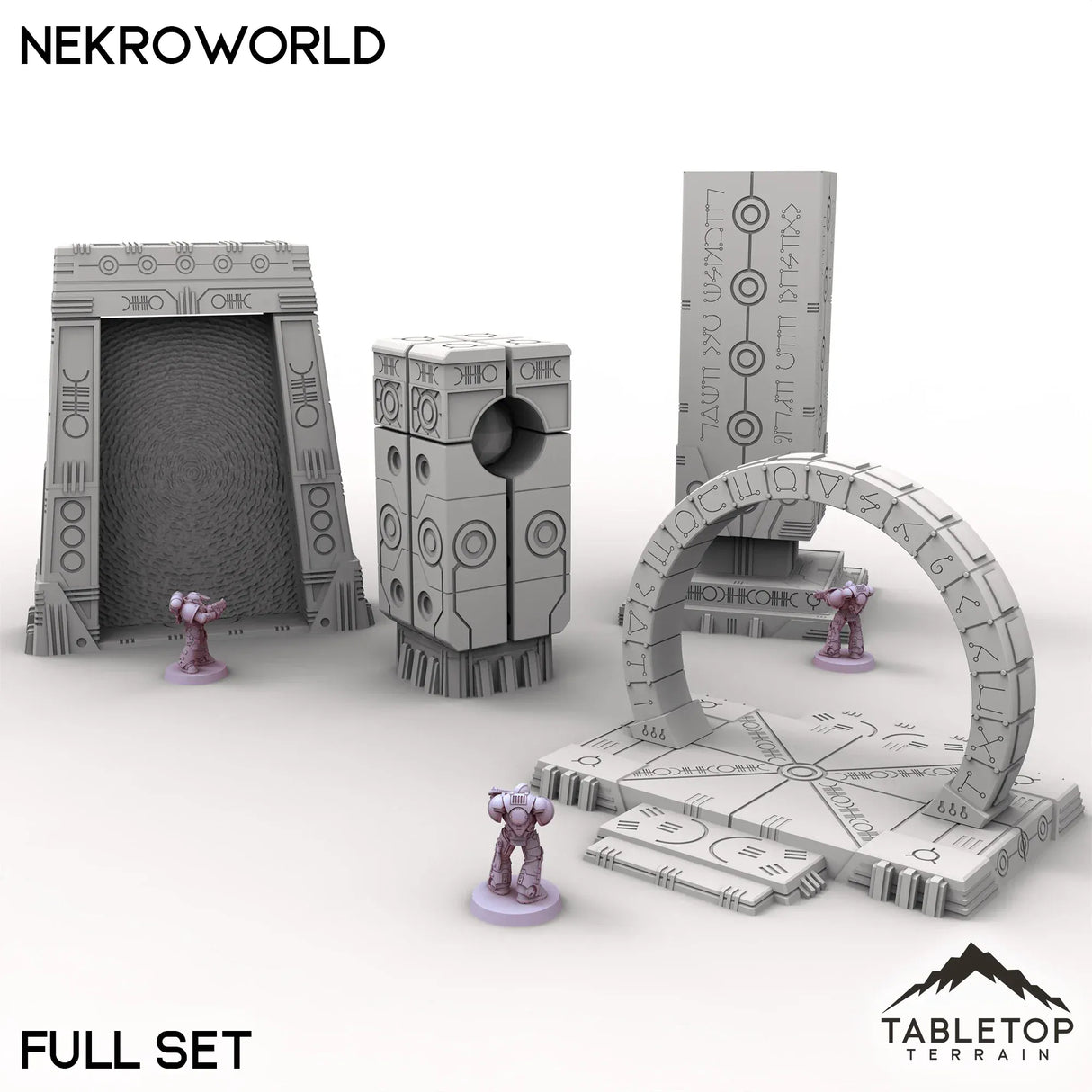Tabletop Terrain Terrain Full Set / 32mm NekroWorld