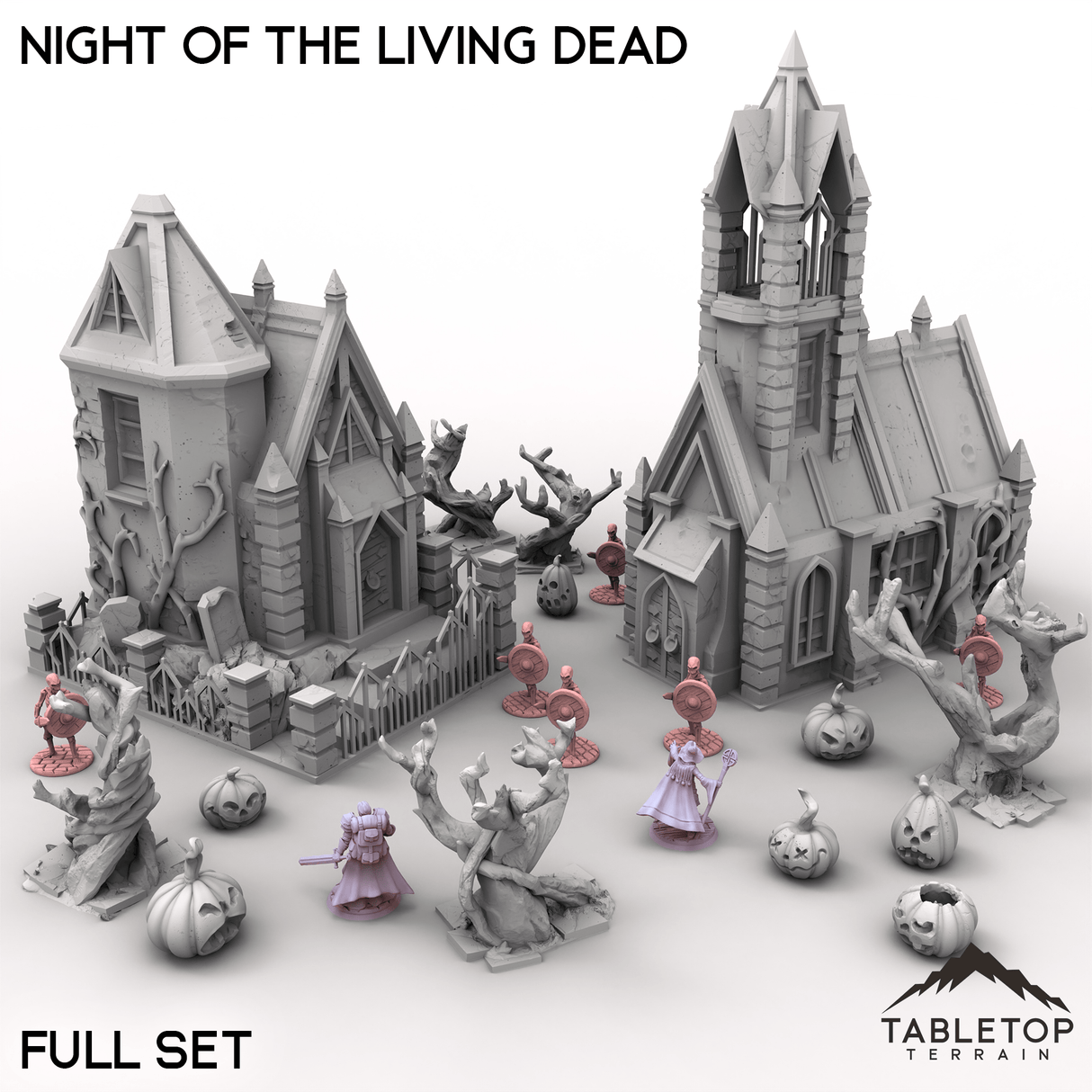 Tabletop Terrain Terrain Full Set / 32mm Night of the Living Dead