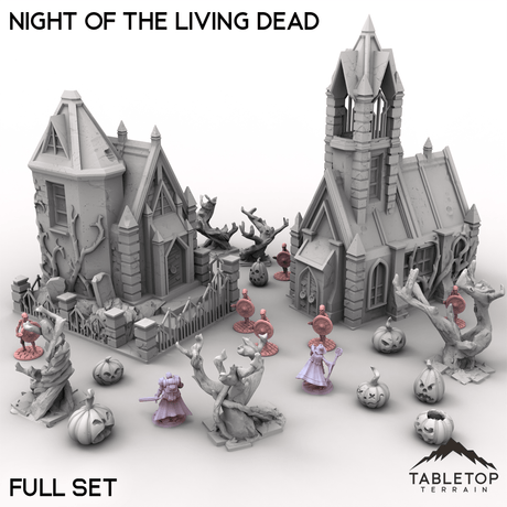Tabletop Terrain Terrain Full Set / 32mm Night of the Living Dead