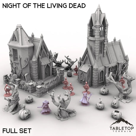 Tabletop Terrain Terrain Full Set / 32mm Night of the Living Dead