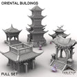Tabletop Terrain Terrain Full Set / 32mm Oriental Buildings