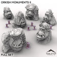Tabletop Terrain Terrain Full Set / 32mm Orkish Monuments II