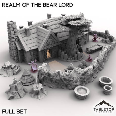 Tabletop Terrain Terrain Full Set / 32mm Realm of the Bear Lord