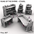 Tabletop Terrain Terrain Full Set / 32mm Ruins of the Empire - Citadel
