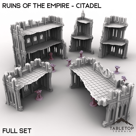 Tabletop Terrain Terrain Full Set / 32mm Ruins of the Empire - Citadel