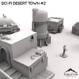 Tabletop Terrain Terrain Full set / 32mm Sci-Fi Desert Town #2