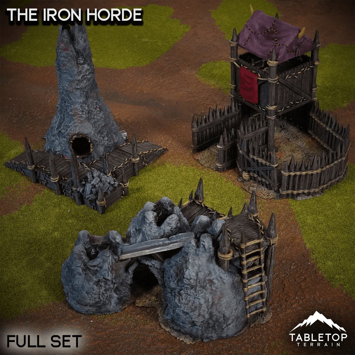 Tabletop Terrain Terrain Full Set / 32mm The Iron Horde