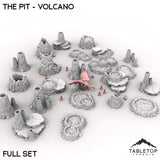 Tabletop Terrain Terrain Full Set / 32mm The Pit - Volcano