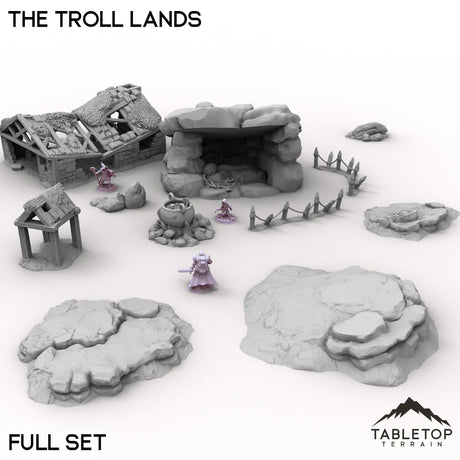 Tabletop Terrain Terrain Full Set / 32mm The Troll Lands