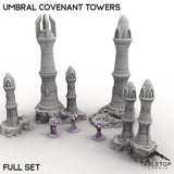 Tabletop Terrain Terrain Full Set / 32mm Umbral Covenant Towers