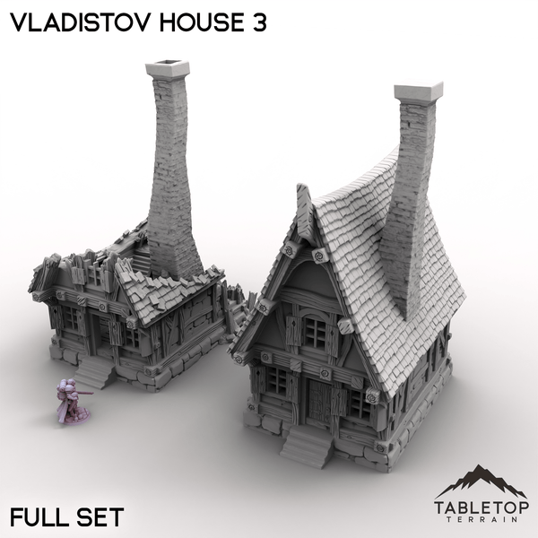 Tabletop Terrain Terrain Full Set / 32mm Vladistov House 3