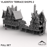 Tabletop Terrain Terrain Full Set / 32mm Vladistov Terrace Shops 2