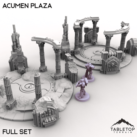 Tabletop Terrain Terrain Full Set Acumen Plaza
