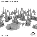 Tabletop Terrain Terrain Full Set Alien Sci-Fi Plants