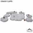 Tabletop Terrain Terrain Full Set Craggy Cliffs Wargaming Hills