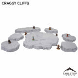 Tabletop Terrain Terrain Full Set Craggy Cliffs Wargaming Hills