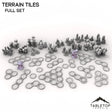 Tabletop Terrain Terrain Full Set HEXTECH Terrain Tiles - 6mm