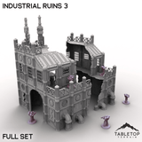 Tabletop Terrain Terrain Full Set Industrial Ruins 3
