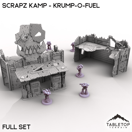 Tabletop Terrain Terrain Full Set Krump-O-Fuel - Scrapz Kamp