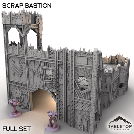 Tabletop Terrain Terrain Full Set Scrap Bastion - Scrapz Kamp