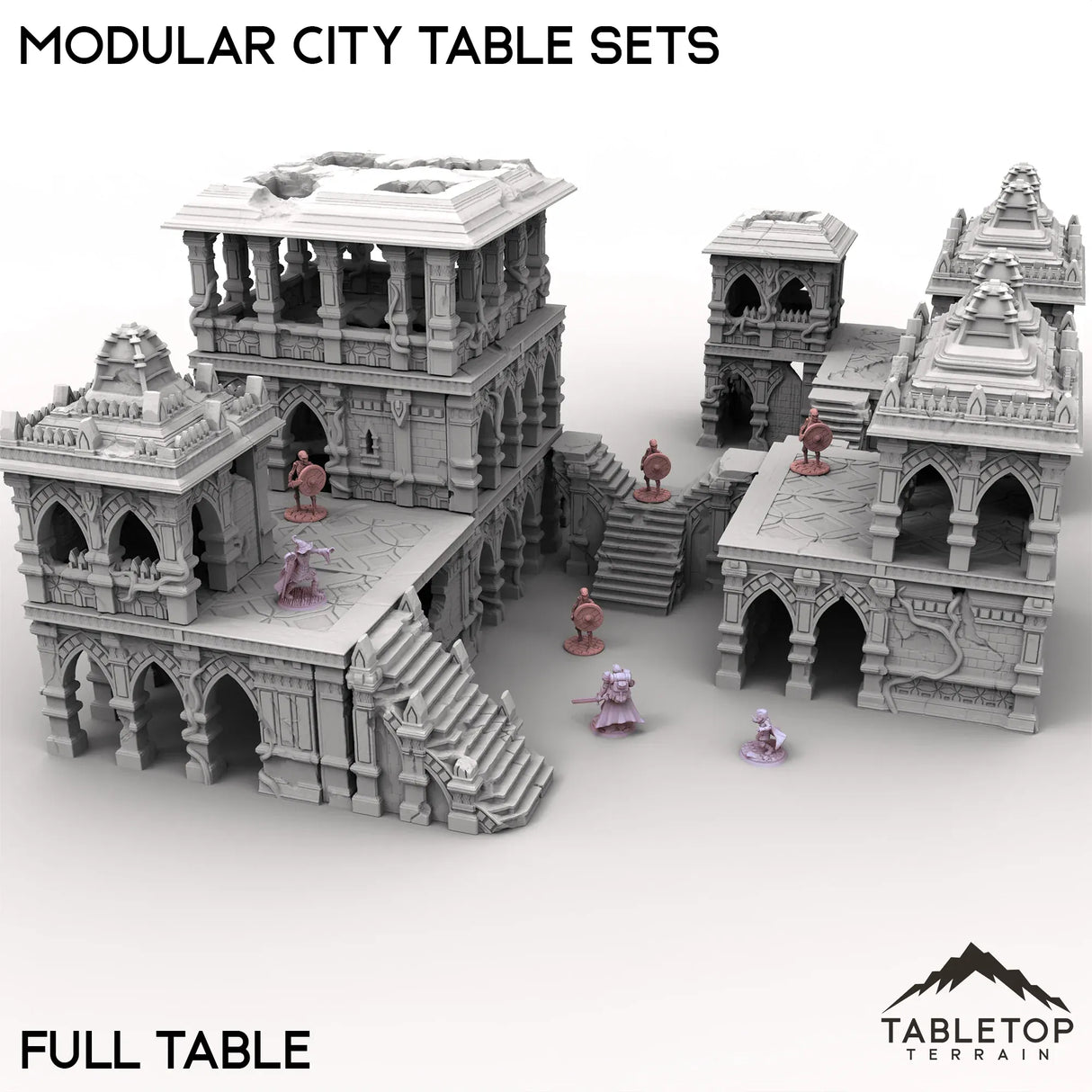 Tabletop Terrain Terrain Full Table / 32mm Modular City Table Sets