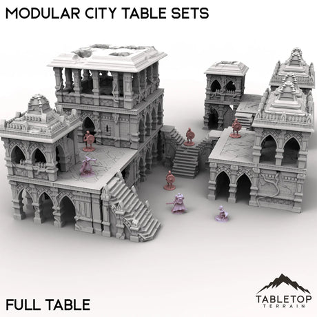 Tabletop Terrain Terrain Full Table / 32mm Modular City Table Sets