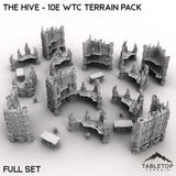 Tabletop Terrain Terrain Full Tournament Set The Hive - WTC compatible Terrain Pack