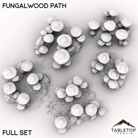 Tabletop Terrain Terrain Fungalwood Path