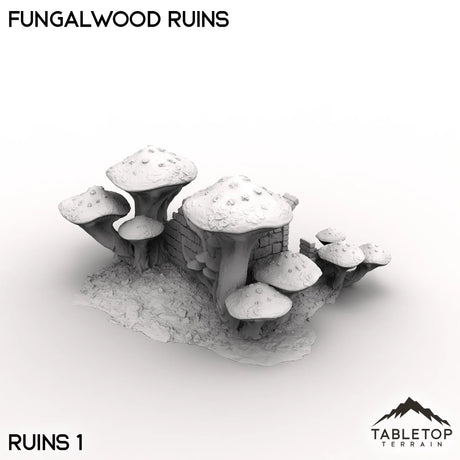 Tabletop Terrain Terrain Fungalwood Ruins