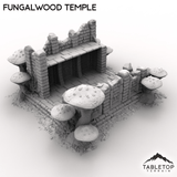 Tabletop Terrain Terrain Fungalwood Temple