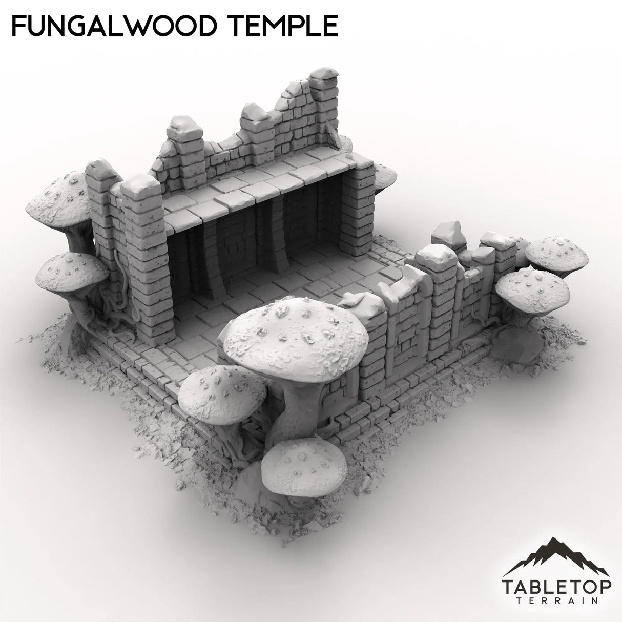 Tabletop Terrain Terrain Fungalwood Temple